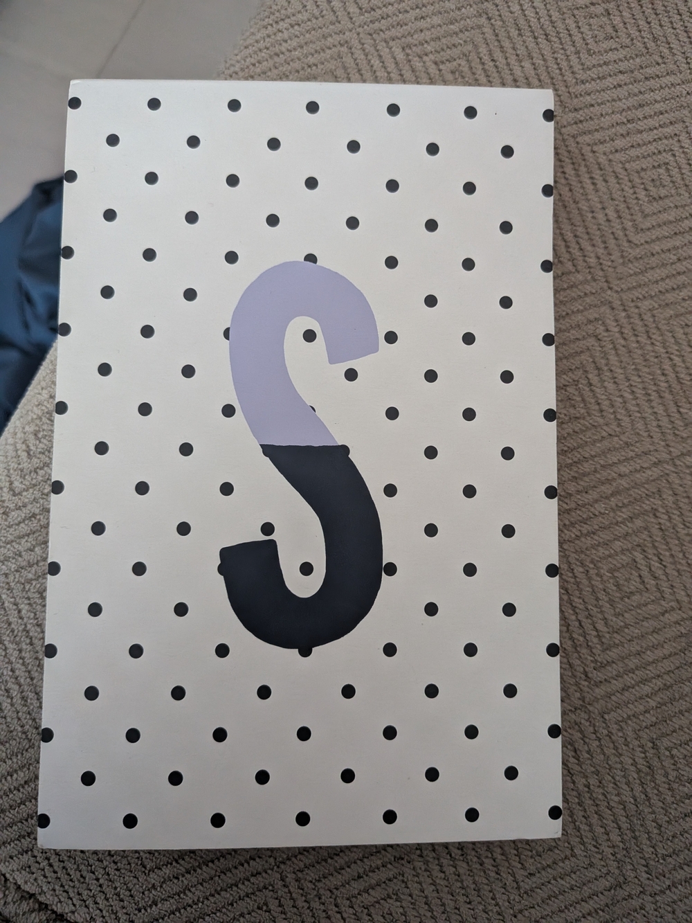 Kate Spade 'S' Polka Dot Notebook